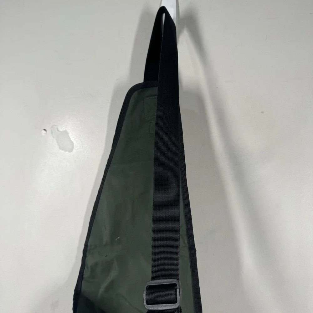 Vtg Old Navy Sling Crossbody Messenger Fanny Bag Olive Gorpcore Y2k Tactical